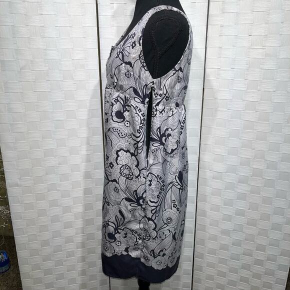 See By Chloe Women’s Silk Floral Babydoll Dress Size 8 Floral Hawaiian Flowy - Picture 5 of 14